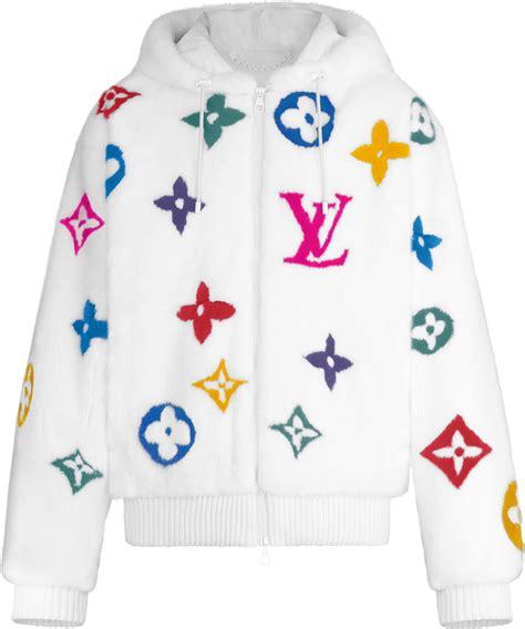 white louis vuitton hoodie